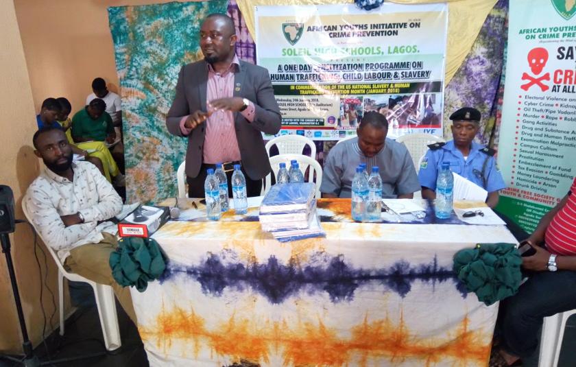 Slideshow: AYICRIP 2018 Human Trafficking Education