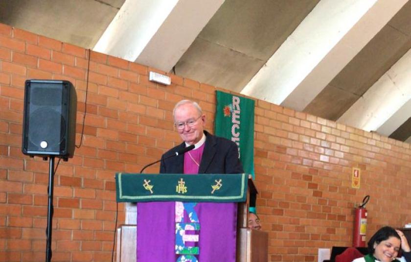 URI Founder Bishop William E. Swing Visits Brazil