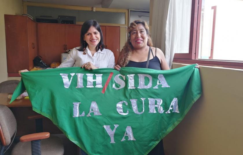 URI Members Honor World AIDS Day in Peru