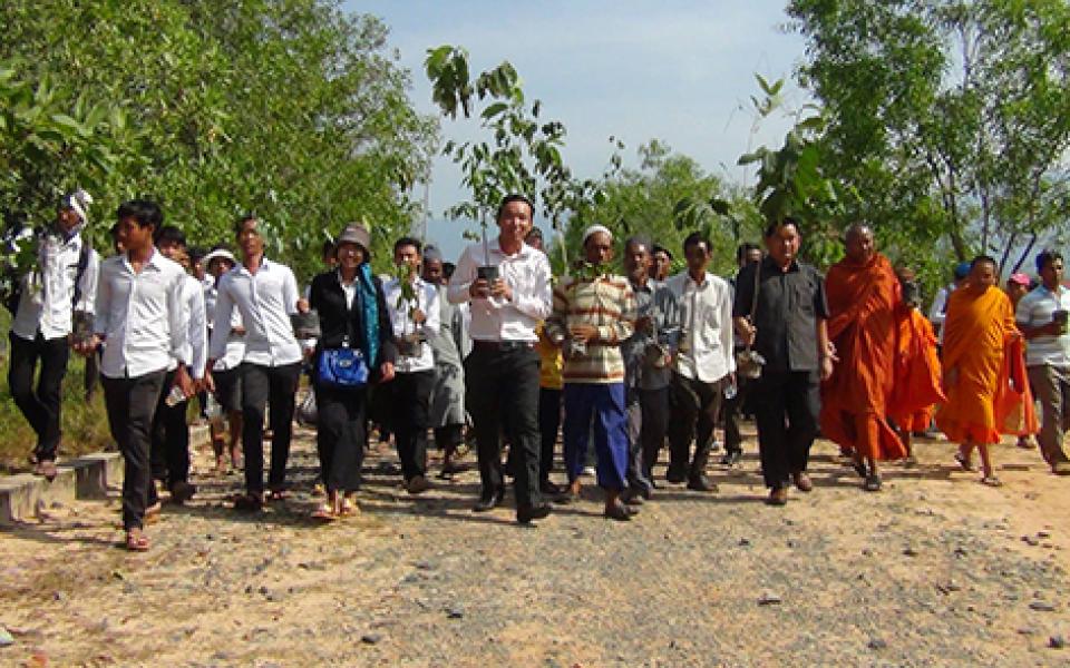 marching