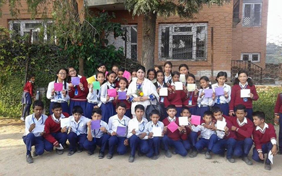 school children
