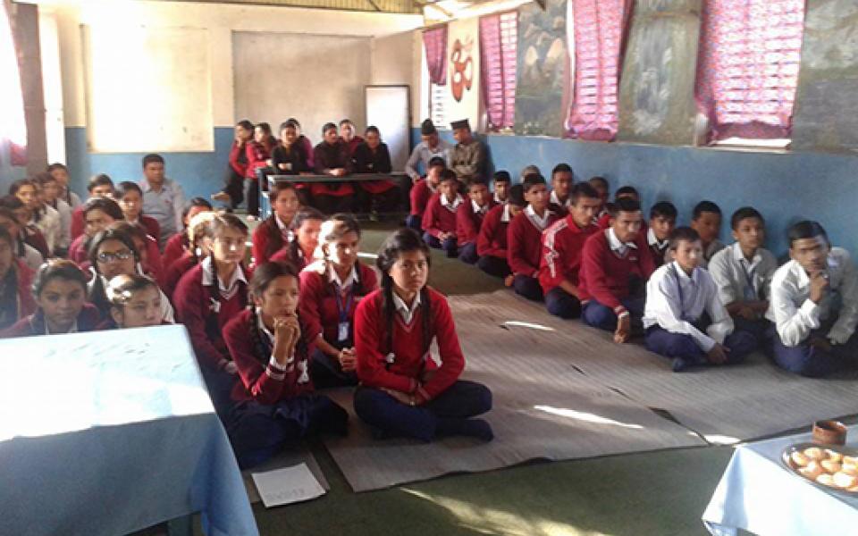 childern in a class