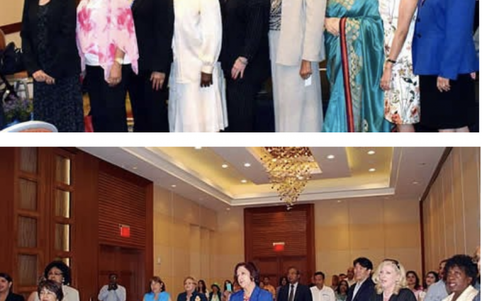 women at the luncheon