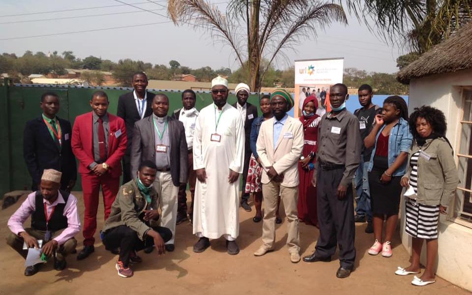 Photo: A group photo of the attendees of the training in Malawi