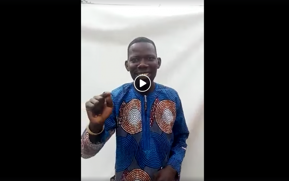 Screenshot from Ibe Chris Chidi's video.