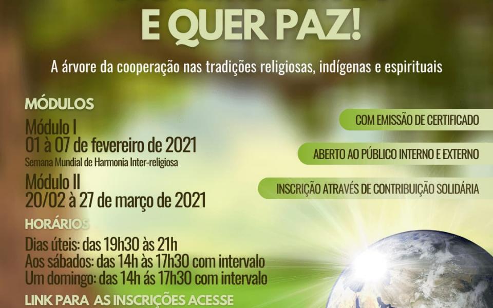 Photo: Flyer with information about the course.