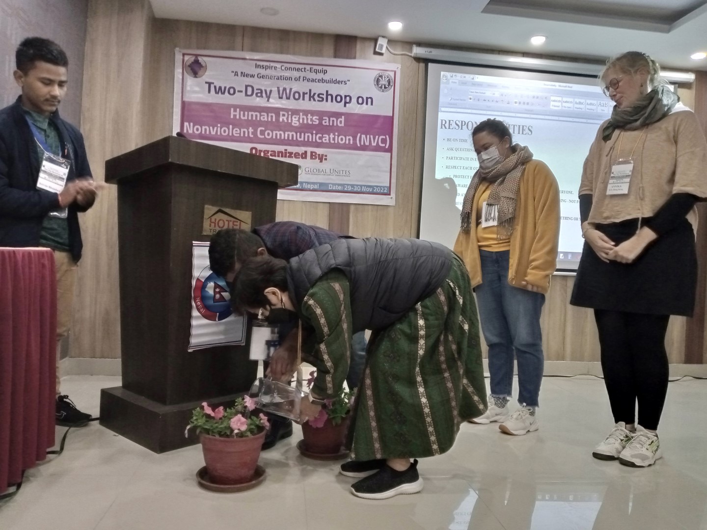 NEPAL UNITES TRAINING